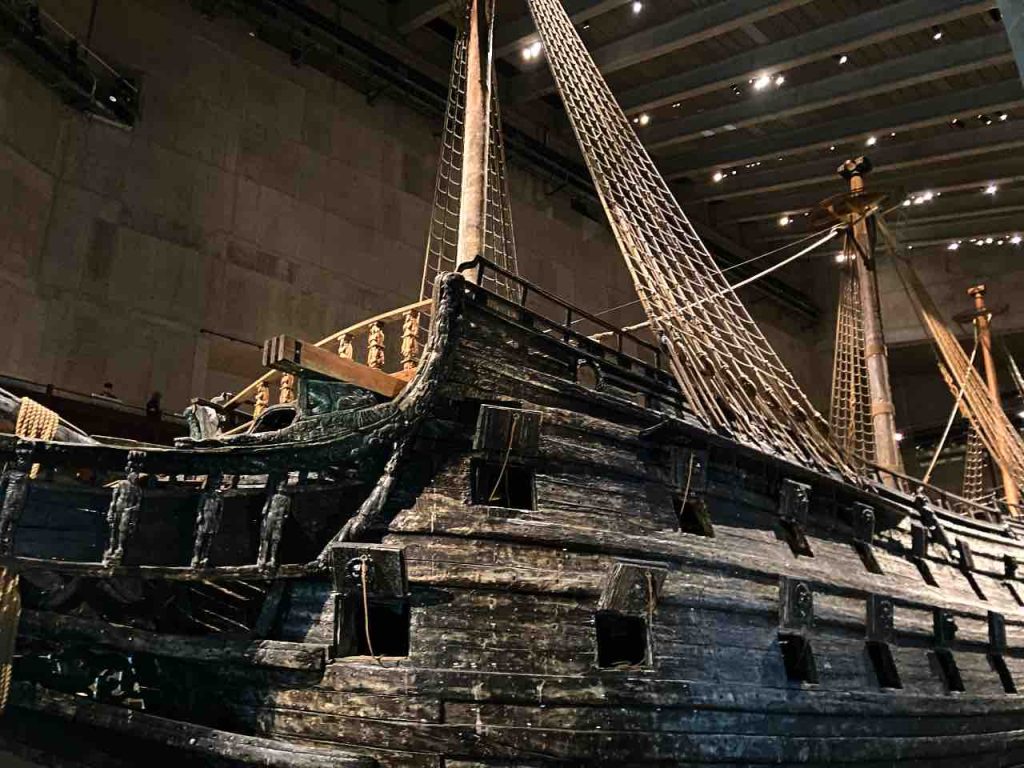 Το ιστορικό πλοίο Βάσα στο μουσείο Βάσα (Vasa Museum) στη Στοκχόλμη